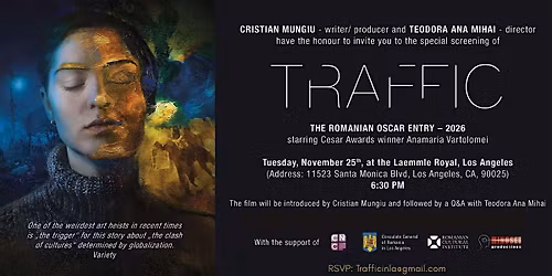 The Oscars Race | Special Screening of "Traffic" in Los Angeles