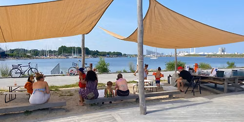 \u00c5bent hus i sommerferien: Vi fanger krabber, fisk og andre sjove dyr
