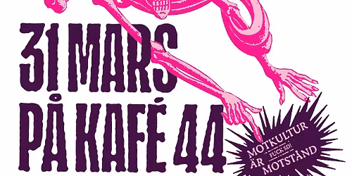 Bombardement (FR) + Kohti Tuhoa (FI) + Kitazato @ Kaf\u00e9 44