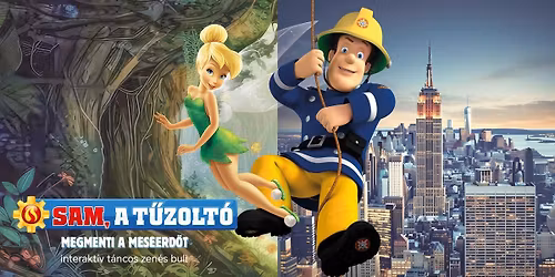 Sam a t\u0171zolt\u00f3 interakt\u00edv gyerek t\u00e1ncos buli