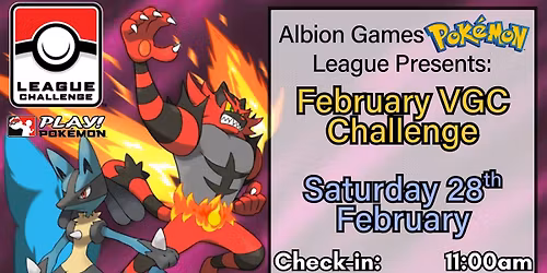 Norwich Pokemon VGC Challenge: February 2026