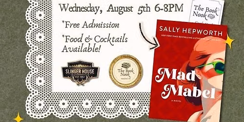 Mad Mabel Book Club at Slinger House