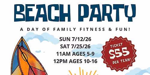 Fam Fit Beach Party Ages 10-16