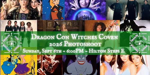 Dragon Con Witches Coven 2026 Photoshoot