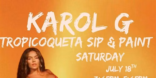 Karol G Tropicoqueta Sip & Paint