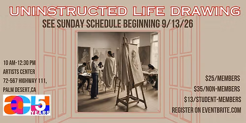 Uninstructed Life Drawing