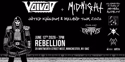 Voivod + Midnight