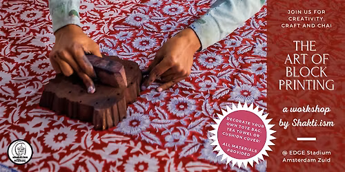 The Art of Block Printing with Social Impact Workshop \u2013 Amsterdam Zuid