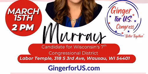 Ginger for US Fundraiser