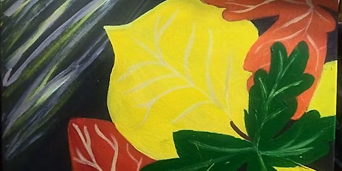 Join our beautiful \u201cFall Dew\u201d paint and sip painting event