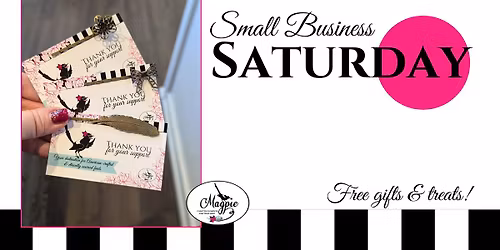 Small Business Saturday at Magpie
