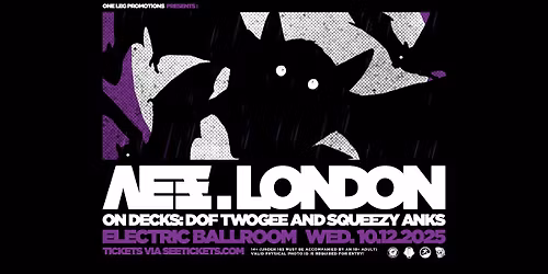 \u039b\u0395\u039e | ELECTRIC BALLROOM, LONDON | DEC 10