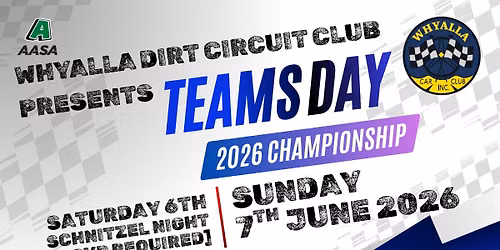 Teams Day - Whyalla Dirt Circuit
