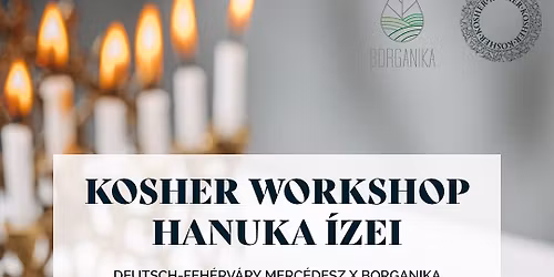 Kosher Workshop - Hanuka \u00cdzei