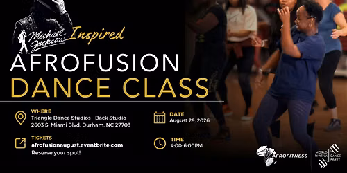 "Michael Jackson - Inspired" Afrofusion Dance Class