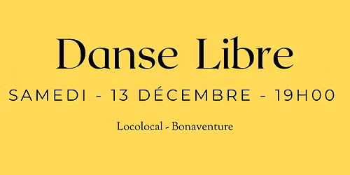 Danse Libre - DJ Soukha