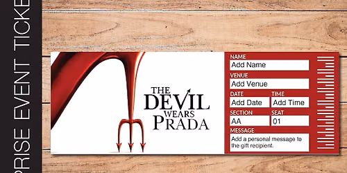 The Devil Wears Prada - The Musical at Dominion Theatre