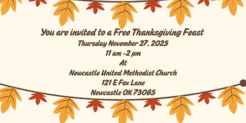 Free Thanksgiving Dinner 2025