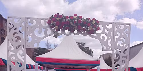 wedding set up 