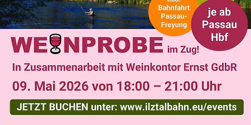 Weinprobefahrt im Ilztal