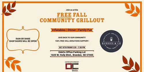 Fall Community Grillout