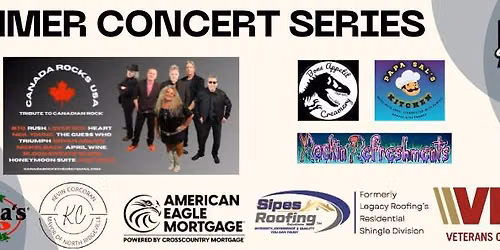 Summer Concert Series Canada Rocks USA