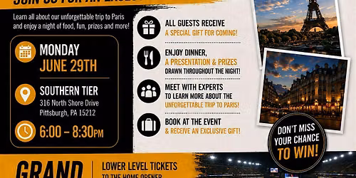 Steel City Kick Off in Paris Tailgate by AAA Travel