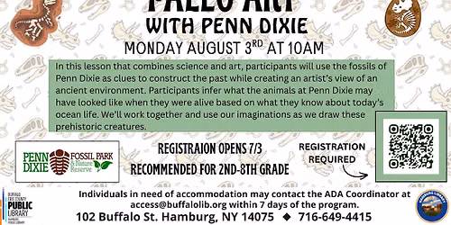 Paleo Art with Penn Dixie