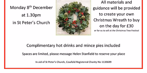 Christmas Wreath Making Workshop