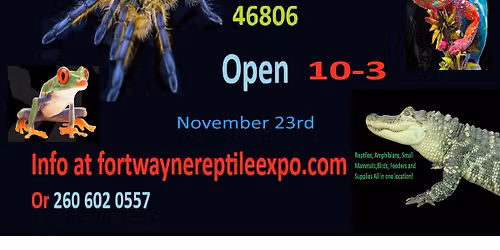 Fort Wayne Reptile expo