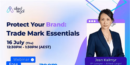 Protect Your Brand: Trade Mark Essentials [FREE WEBINAR]