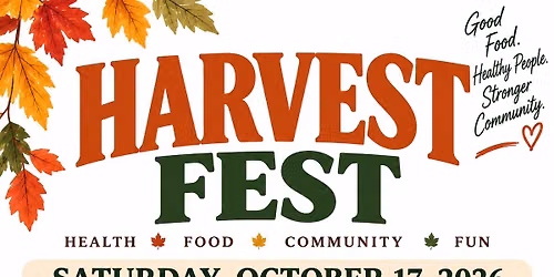 Harvest Fest: Health Fair & Family Fun Day