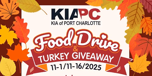 Food Drive and Turkey Giveaway 