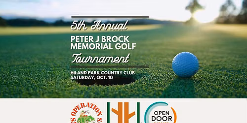 5th Annual Peter J Brock Memorial Golf Tournament