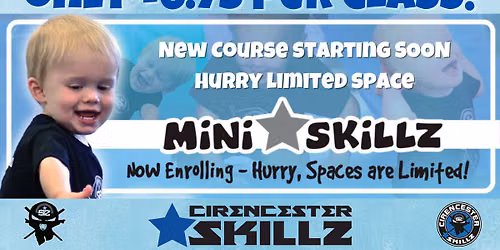 Toddlers - Mini SKILLZ Classes (Mondays)