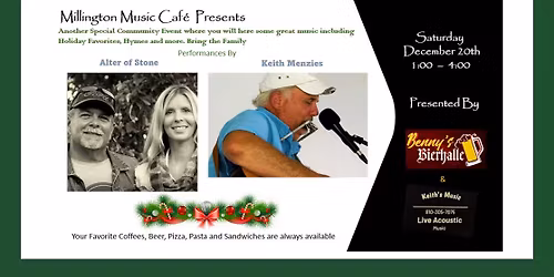 Millington Music Cafe with Keith and The Alter of Stone