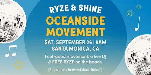 RYZE & Shine: Oceanside Movement