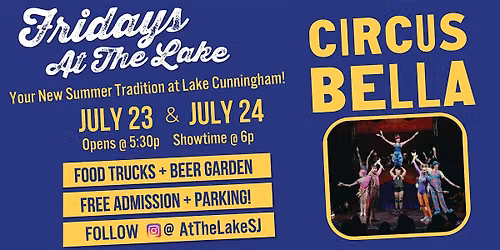 Circus Bella FREE at Cypress Pavilion on July 23