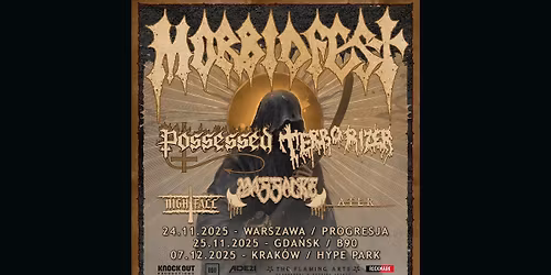 MORBIDFEST | 25.11 GDA\u0143SK | Possessed | Terrorizer | Massacre | Nightfall | Ater