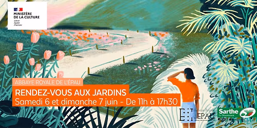 Rendez-vous aux jardins \u00e0 l'Abbaye Royale de l'\u00c9pau | \ud83c\udf38