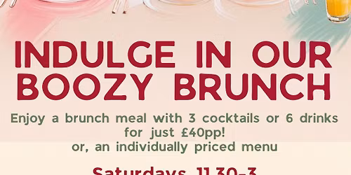 Boozy (or not boozy) Brunch!