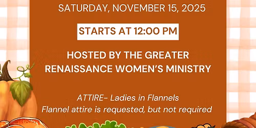 Women\u2019s Friendsgiving Lunch