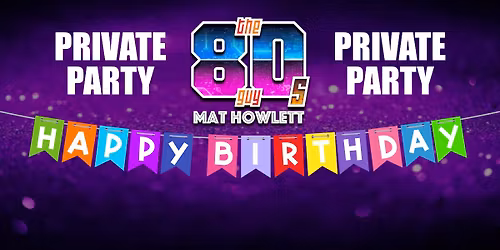 PRIVATE 60th PARTY