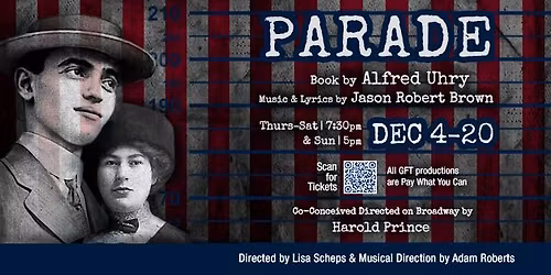 Parade by Alfred Uhry & Jason Robert Brown