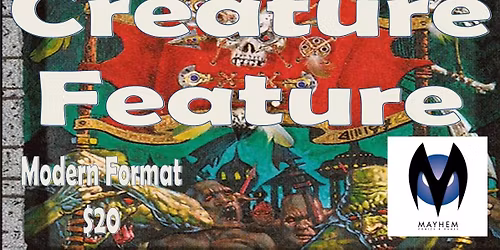 Creature Feature Tournament