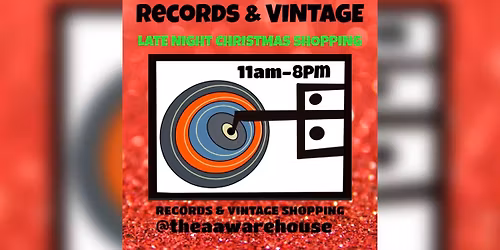 LAST MINUTE and LATE NIGHT RECORDS\/ VINTAGE SHOPPING by Muaaah Records & The AA