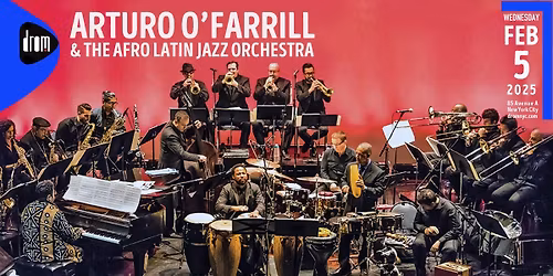 Afro Latin Jazz Orchestra at Birdland Jazz Club