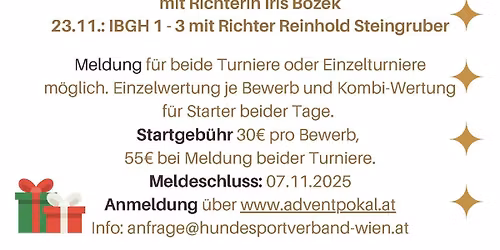 Benefiz Adventpokal (ROB\/BGH)