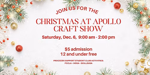 Christmas at Apollo Craft Show 2025
