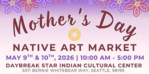 Mother's Day Native Art Market